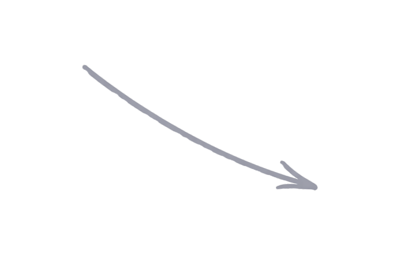 Decorative arrow pointing to pain points